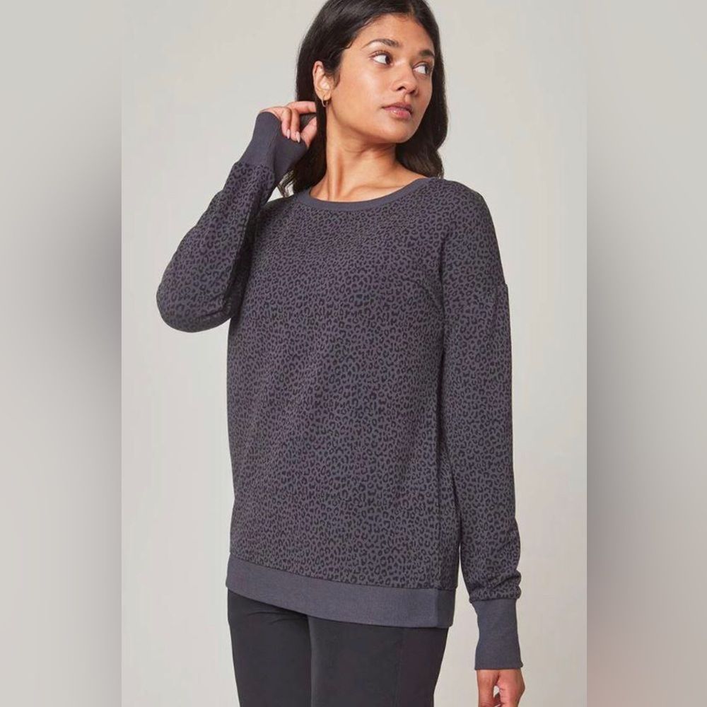 MONDETTA PRINTED SWEATSHIRT SZ xs